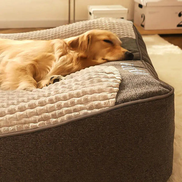 Cozy Spine Support Dog Bed