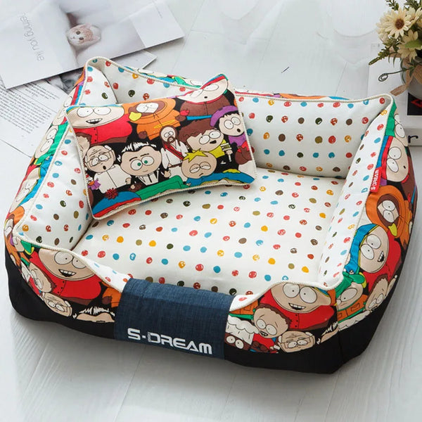 Pet Paradise Cartoon Bed