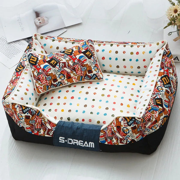 Pet Paradise Cartoon Bed