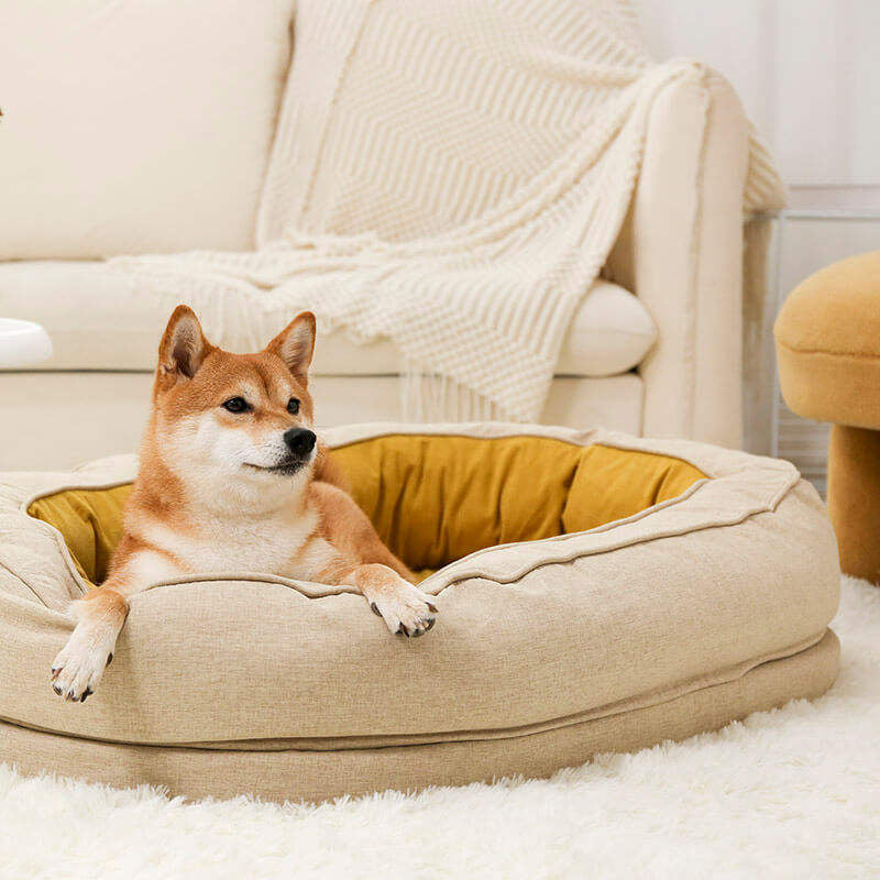 Beruhigendes Donutbett